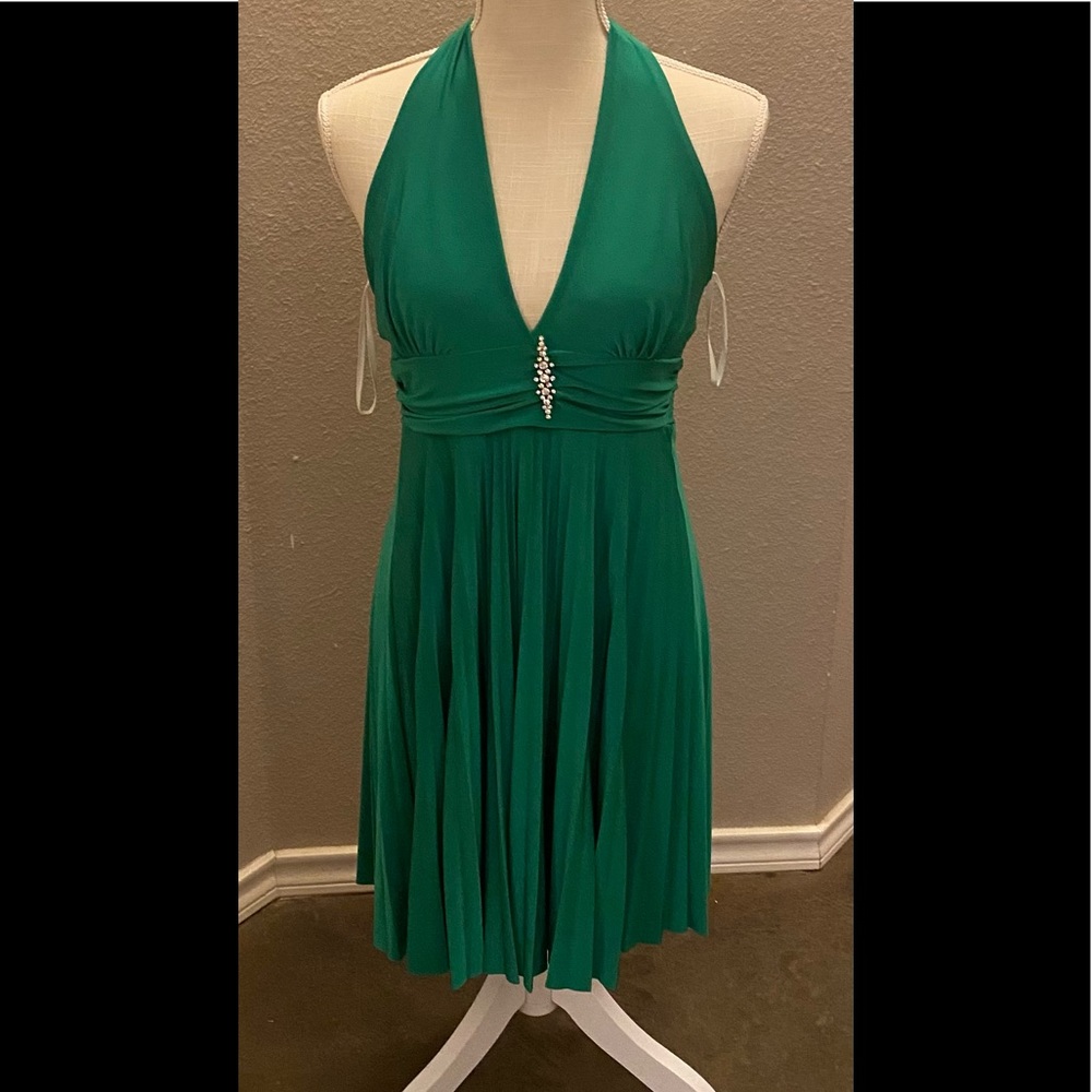 Emerald Green Dress